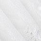 D-S21102-1 Вуаль-сетка Белая с вышивкой и бусинами по низу 500*260, фото 9